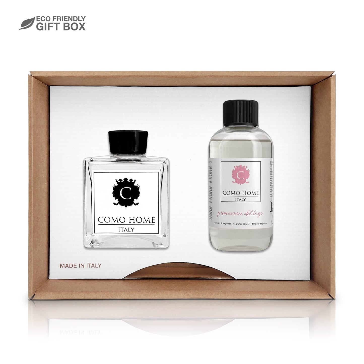 Como Home Diffusore bastoncini 250 ml Primavera del Lago