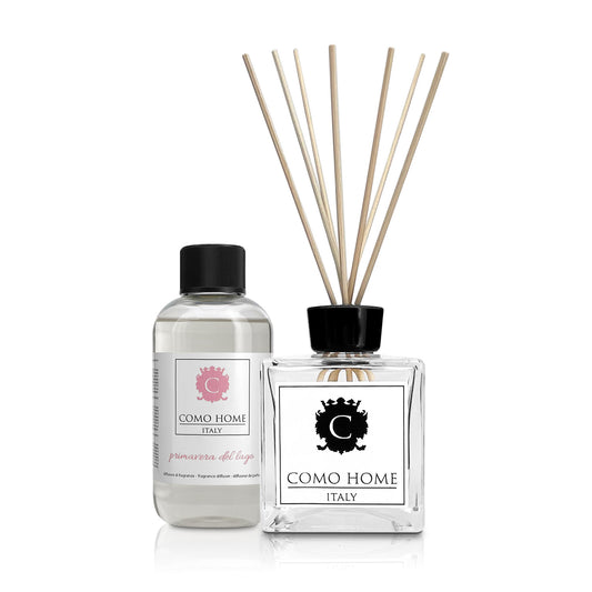 Como Home Diffusore bastoncini 250 ml Primavera del Lago