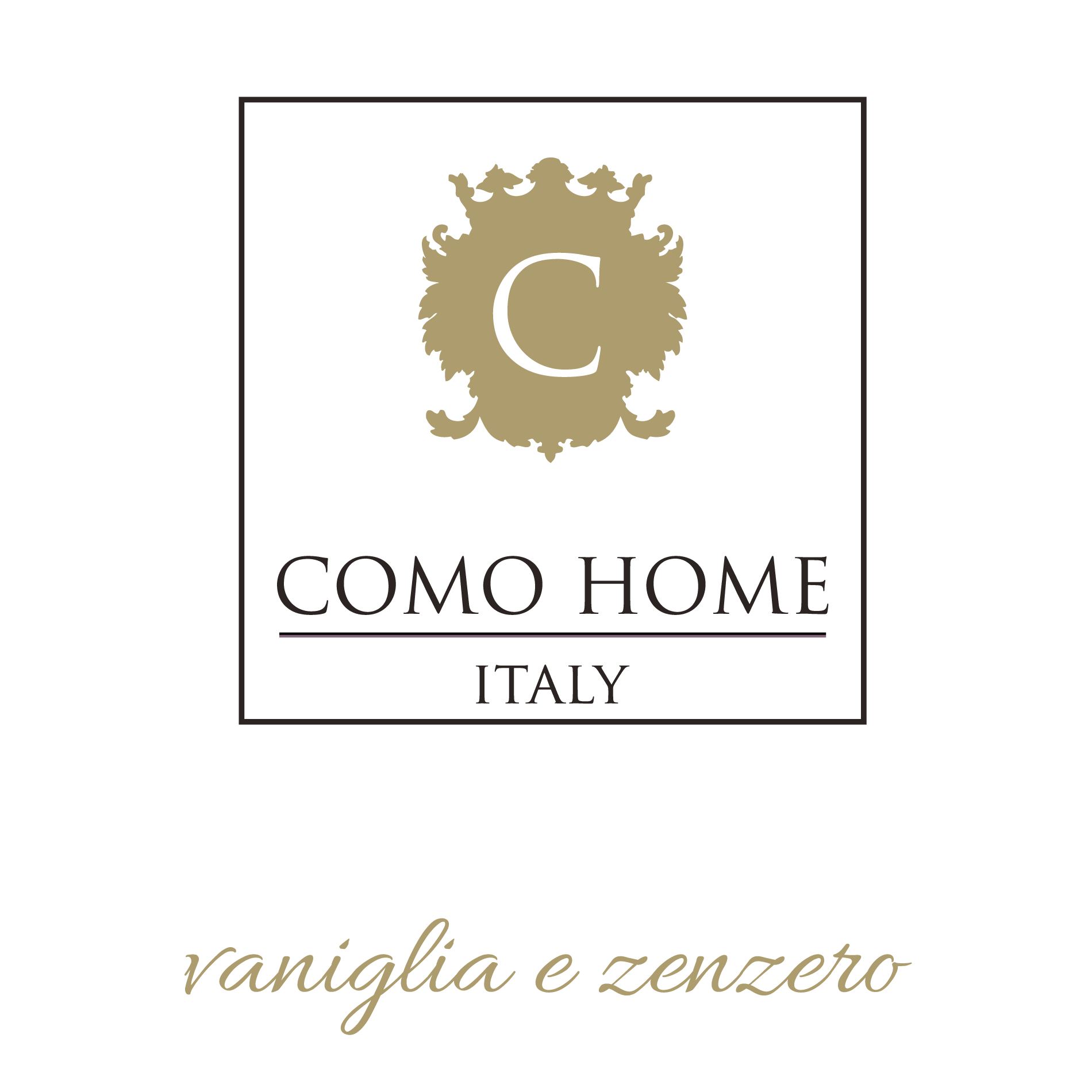Como Home Refil 250 ml Vaniglia e Zenzero etichetta CHI-006